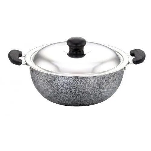 NS Deep kadai with SS Lid- 2Ltr