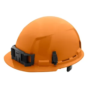 Orange Front Brim Hard Hat w/6pt Ratcheting Suspension - Type 1, Class E