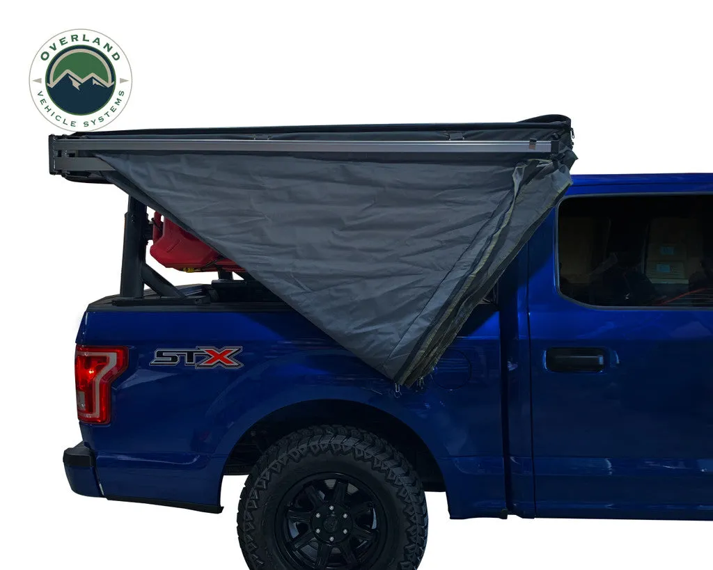 OVS Nomadic 270 LT Awning - Passenger Side 19569907- Dark Gray Cover With Black Cover Universal