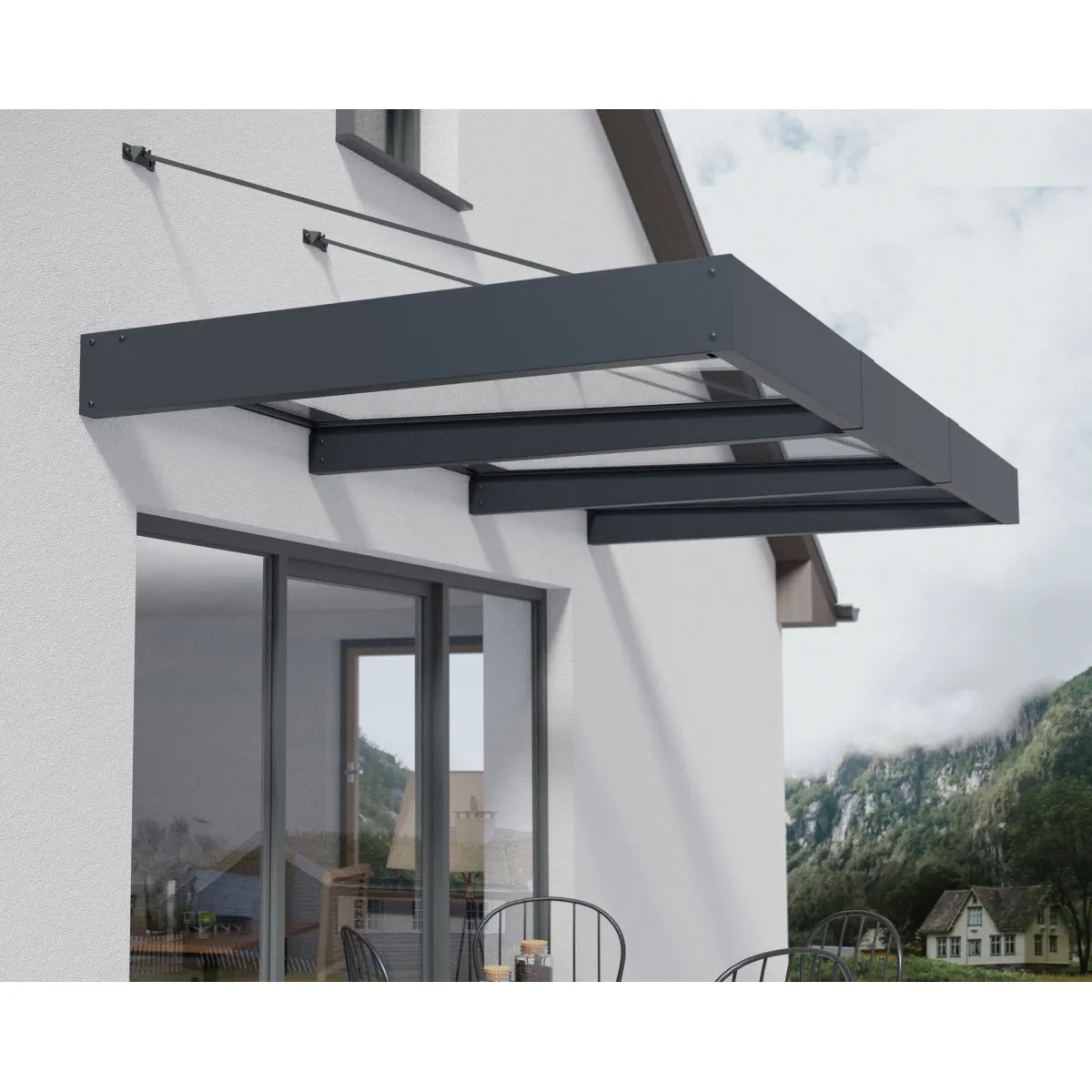 Palram - Canopia | Sophia XL Patio/Entryway/Window Awning