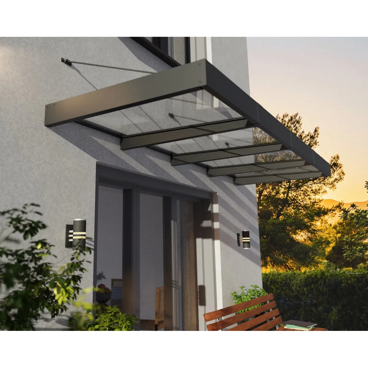 Palram - Canopia | Sophia XL Patio/Entryway/Window Awning