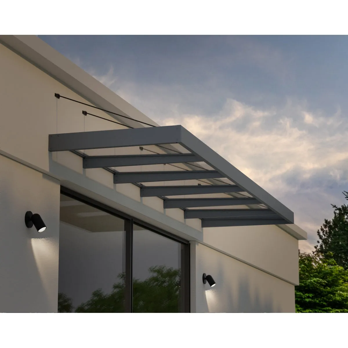 Palram - Canopia | Sophia XL Patio/Entryway/Window Awning