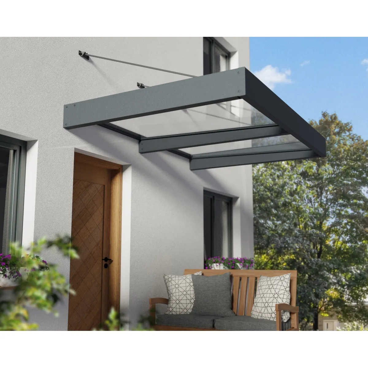 Palram - Canopia | Sophia XL Patio/Entryway/Window Awning