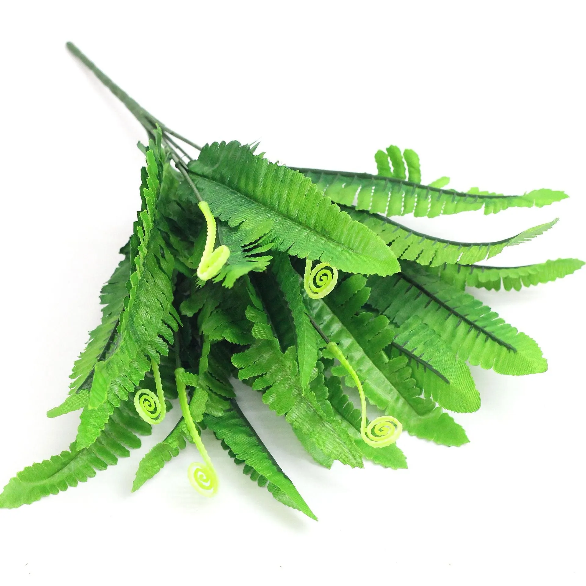 Persian Leaf Artificial Plant Rattan Chicken Feet Leaves Plastic Fake Green Plants