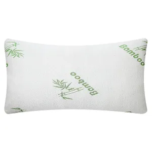 Queen Memory Foam Pillow with Removable Bamboo Cover