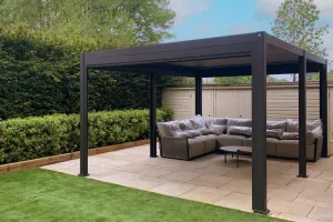 Rota Manual Louvered Pergola 3.6m x 5.3m