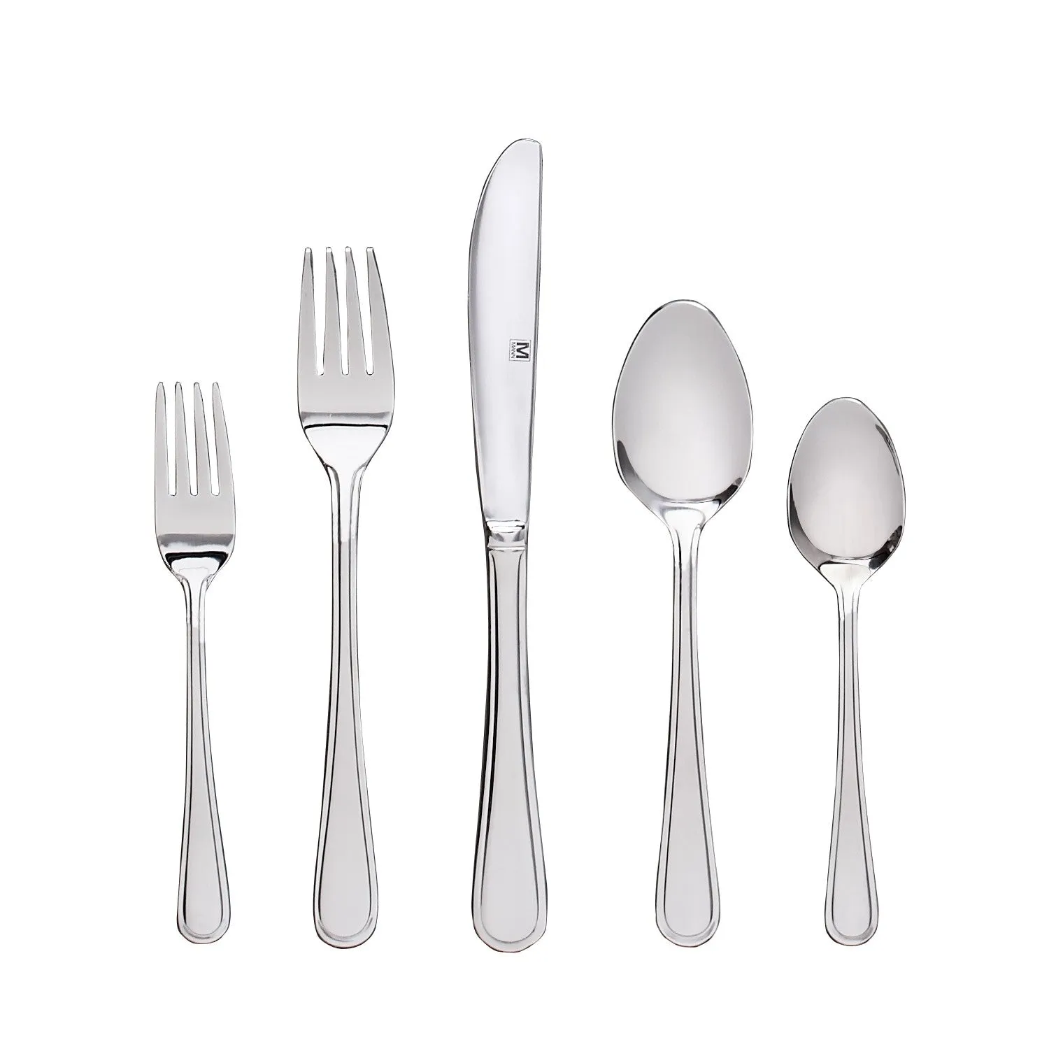 Safdie & Co. Flatware Stainless Steel 40PC Set Kelby