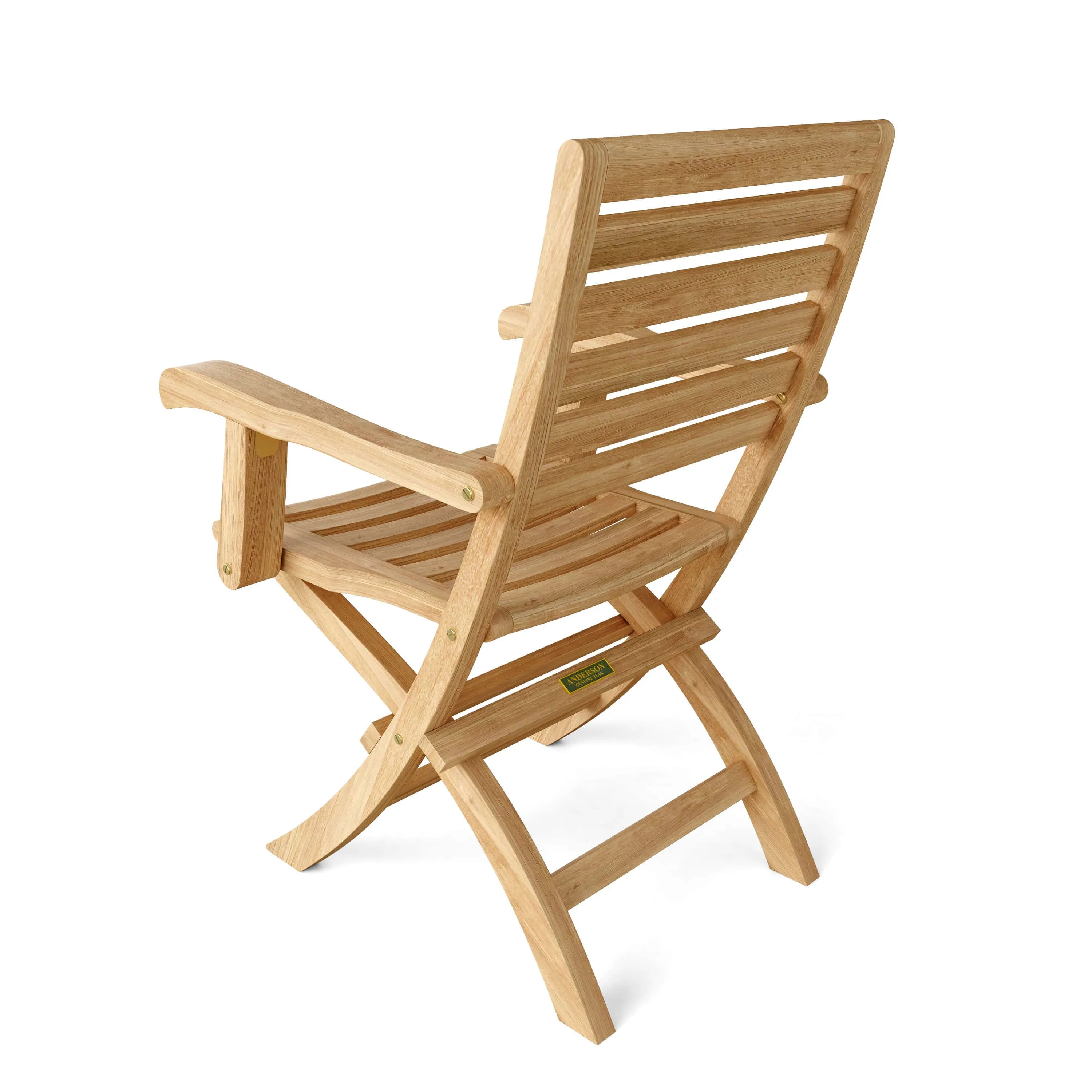 Set of 2 Folding Armchairs, 36 H x 23 W x 26 D, Arrives Fully Assembled In 5-9 Working Days.