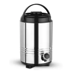 SNOWSTAR® Stainless Steel Water Jug for Kitchen, Office, Travel I 5 Liter I Water Dispenser/Mayur Jug HOT and Cold