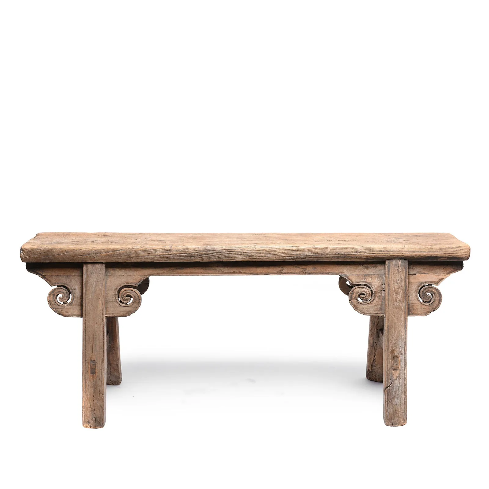 Spring Bench From Shanxi Province - Ca 100 Yrs Old