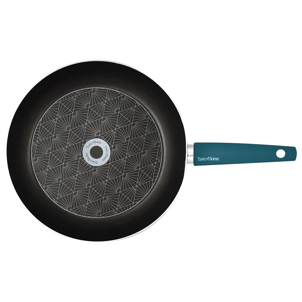 TC119A 12.5 Inch NonStick Aluminum Skillet by Taste of Home