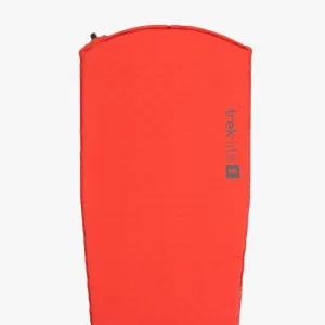 Trek Lite S Self Inflating Sleeping Base Mat - Red